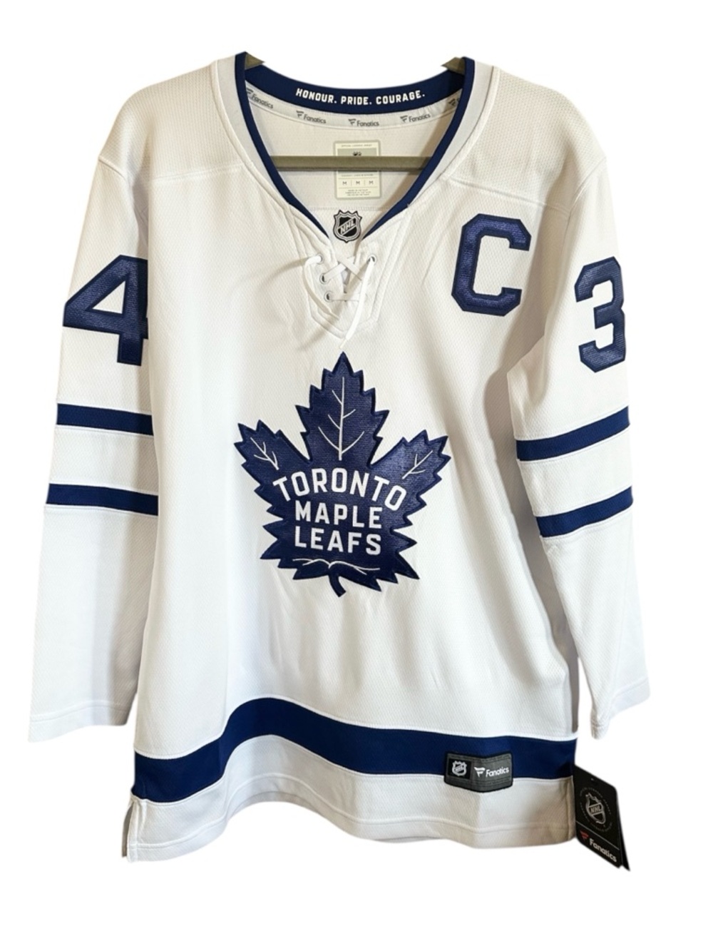 FANATICS Toronto Maple Leafs Auston Matthews Women’s White Jersey - Medium